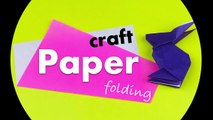 How To Make An Origami Fox - Papercraft Fox Origami Animals - Craft Paper Folding (พับสุนัขจิ้งจอก)