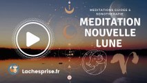 Méditation relaxante Nouvelle lune en bélier aux bols tibétains et bols de cristal