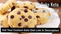 No-Bake Keto Chocolate Chip Cookies | Keto Recipes | Snacks