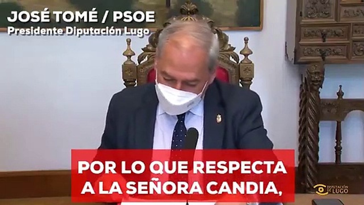El machismo del Presidente de la Diputación de Lugo (PSOE) denigrando a una diputada del PP por su forma de vestir