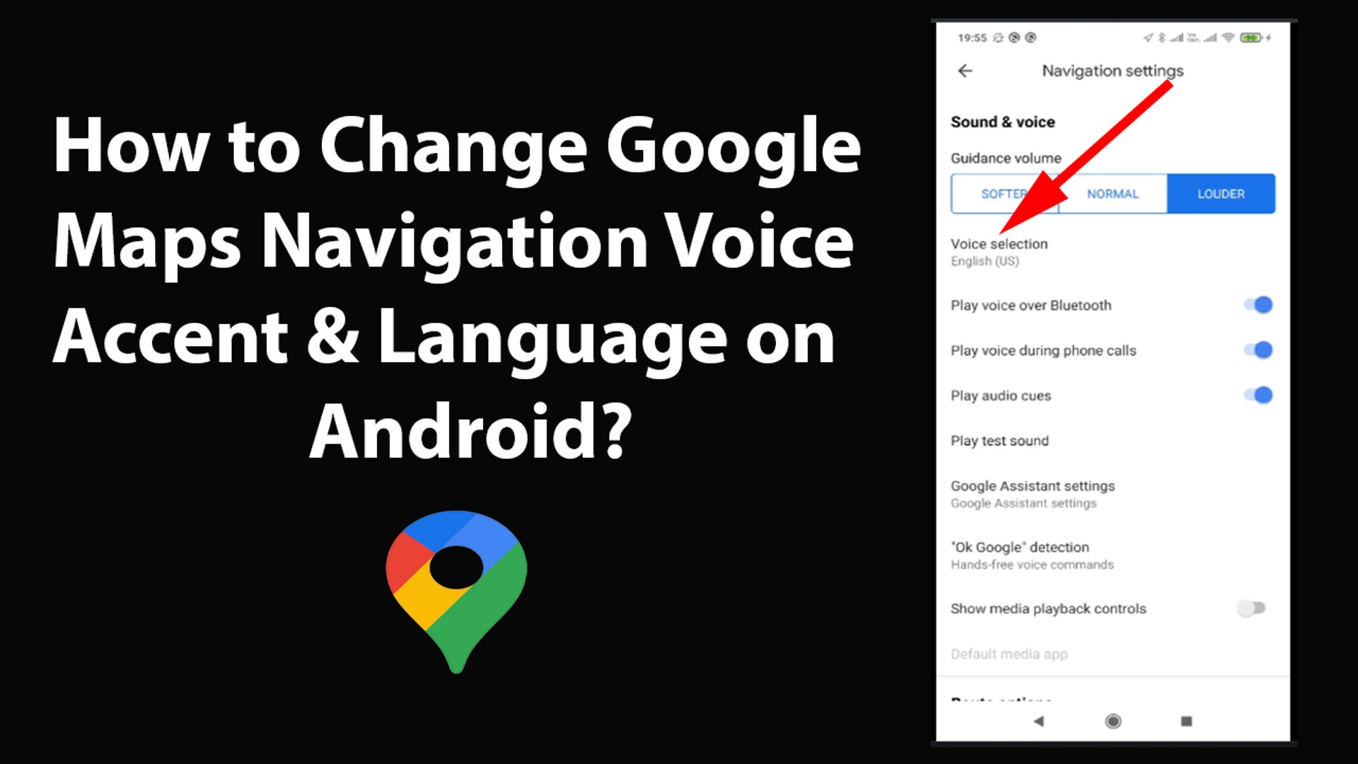 How to Change Google Maps Navigation Voice Accent & Language on Android? -  video Dailymotion