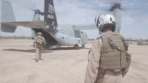 US Military News • MV-22B Ospreys Conduct Ground Threat Reaction Drills • Ariz USA Apr1 2021
