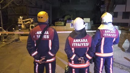 Ankara Büyükşehir Belediyesi, çökme tehlikesi nedeniyle boşaltılan binalarda yaşayanlara destek oluyor