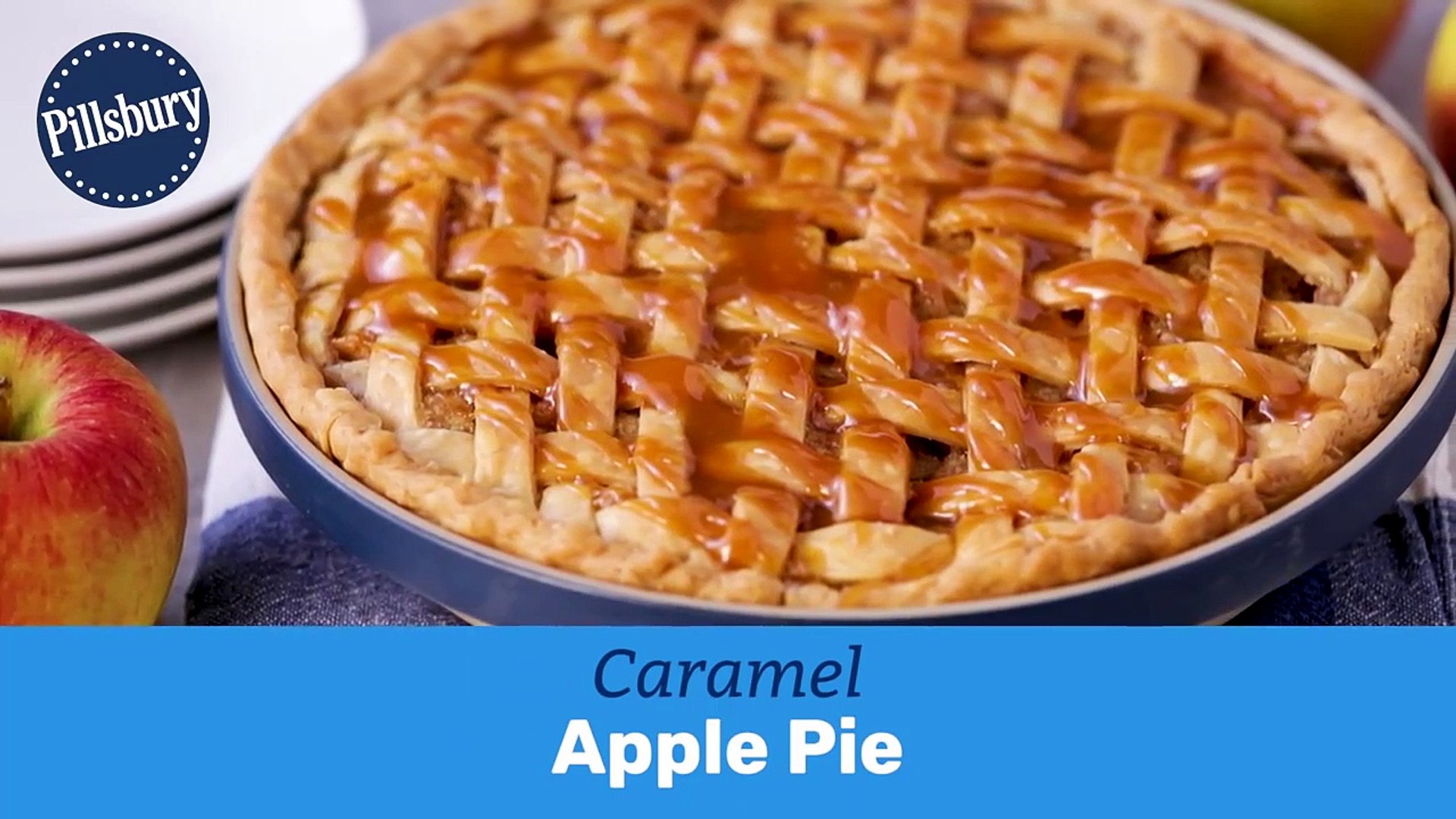 Caramel Apple Pie Pillsbury Recipe Video Dailymotion