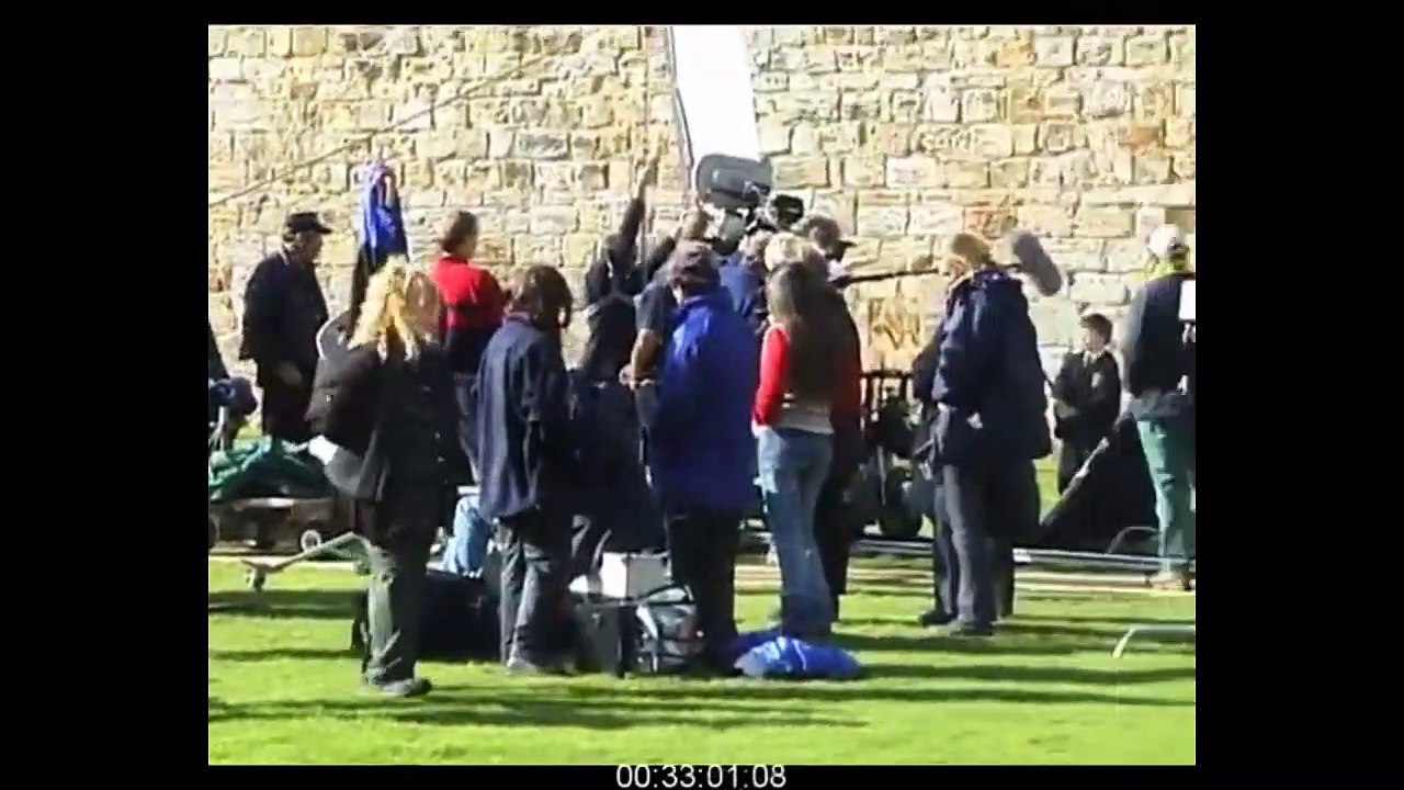 Tournage HP1 : Cours de vol avec Madame Bibine ! (Vidéo rare)