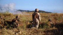 U.S Marines • Combined Live Fire Training in a Realistic Scenario