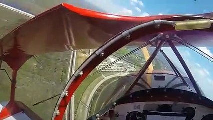 Motoru duran uçağın inanılmaz kurtuluşu kamerada