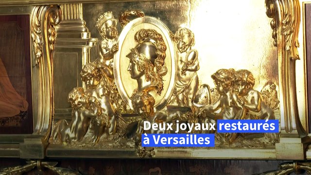 Château de Versailles: la chapelle royale et le cabinet d'angle restaurés