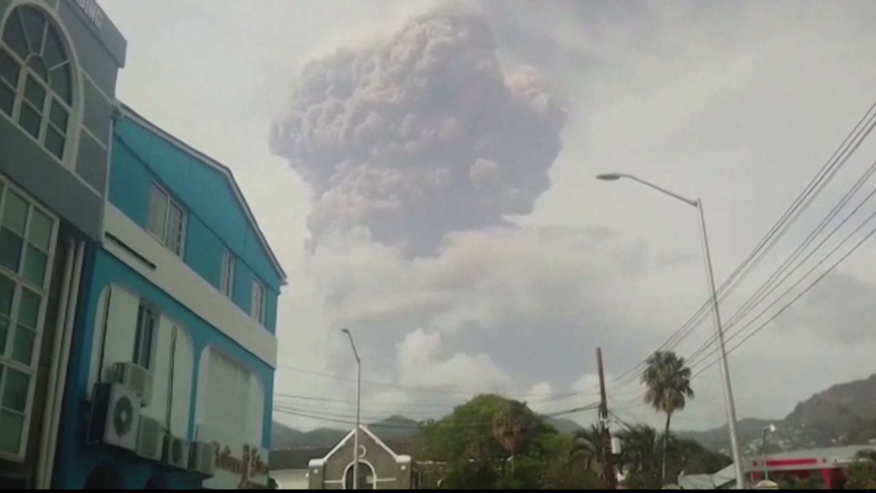 St Vincent volcano: New ‘explosive event’ causes power cuts