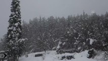 KASTAMONU - Kar yağışı etkili oldu