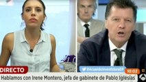 Cuando Alfonso Rojo pilló a Irene Montero mintiendo como una bellaca