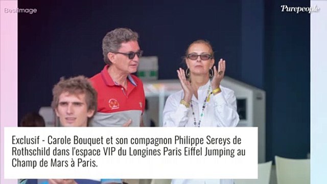 Carole Bouquet en couple avec Philippe Sereys de Rothschild : les rares apparitions du couple