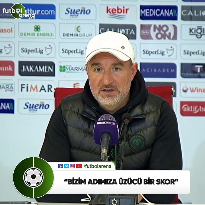 Ersan Parlatan: "Bizim adımıza üzücü bir skor"