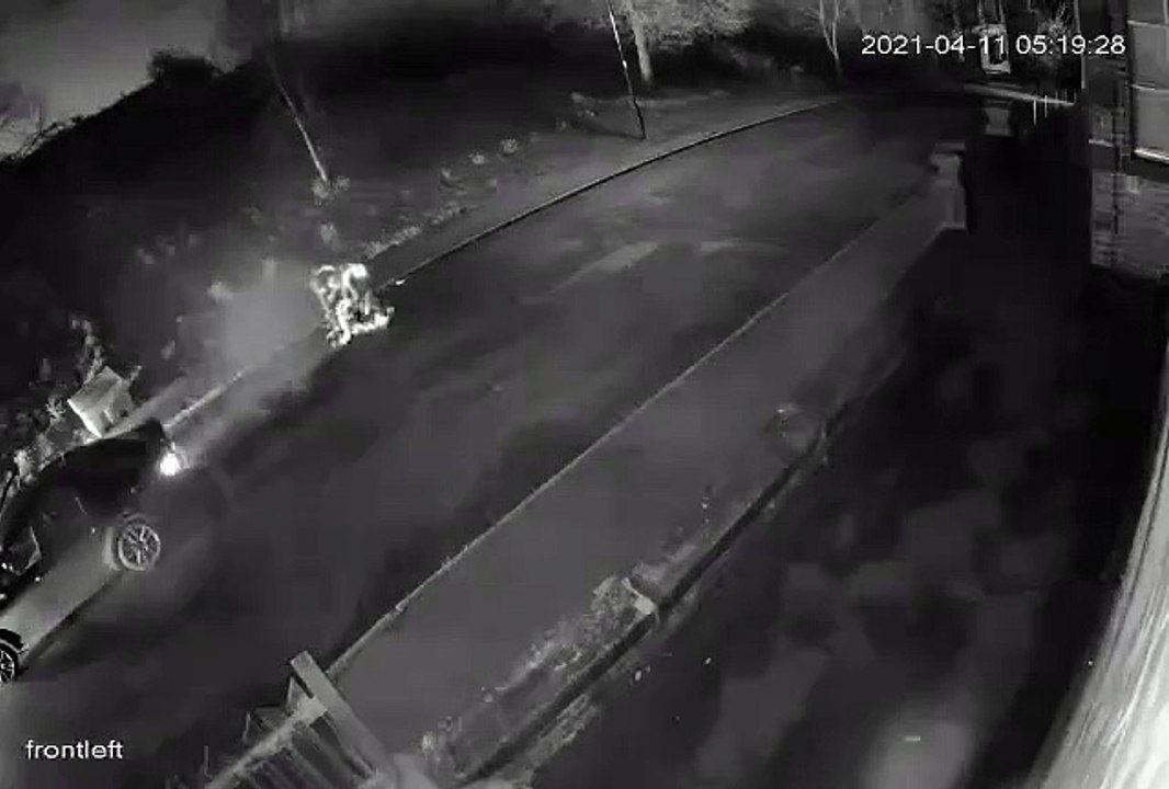 CCTV shows moment suspect tasered and arrested after nine-mile police chase