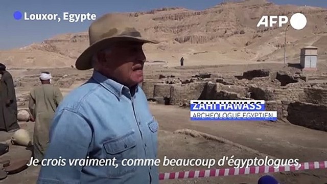 Egypte: à Louxor, une ville d'artisans de plus de 3.000 ans
