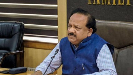 Download Video: Harsh Vardhan speaks on Pfizer-Moderna coronavirus vaccine