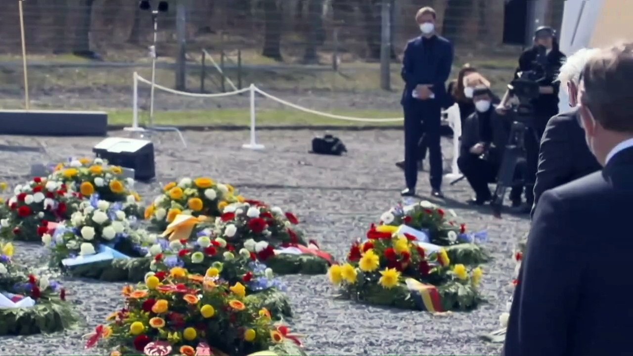 Steinmeier: 'Buchenwald steht für Rassenwahn, Folter, Mord und Vernichtung'