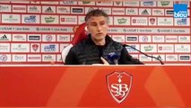 Olivier Dall'Oglio après le nul de Brest (1-1) contre Nîmes