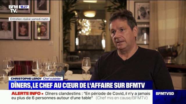 Christophe Leroy affirme être l’organisateur de la soirée du 1er avril au palais Vivienne