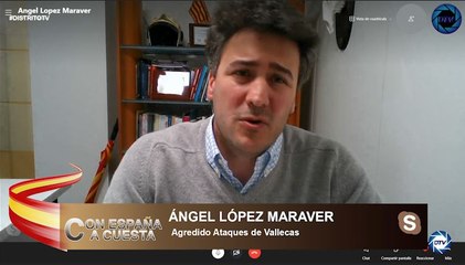 Ángel López Maraver: Anarquía comunista se vivió en Vallecas, Vox está trabajando por restablecer la democracia en España.