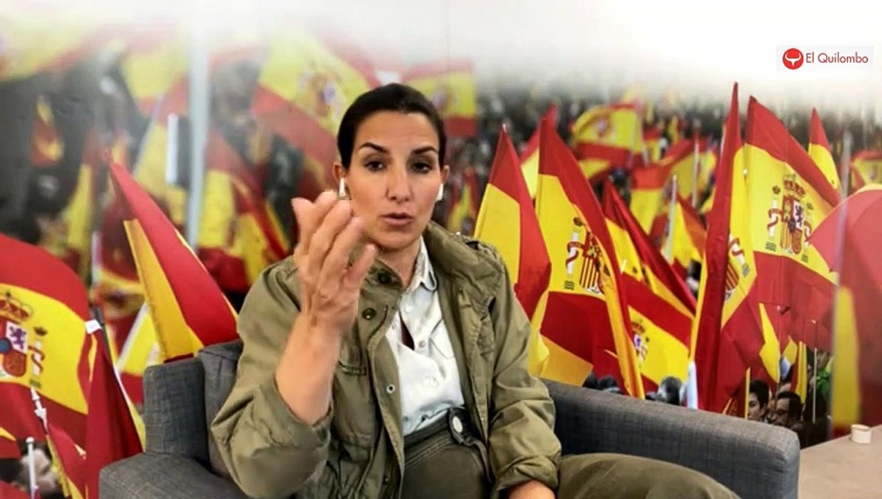 Rocío Monasterio: "La izquierda les prometió igualdad a las mujeres y ahora no pueden salir a la calle por el miedo"