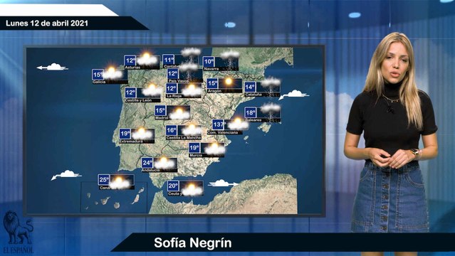 El tiempo: pronóstico para el lunes 12 de abril