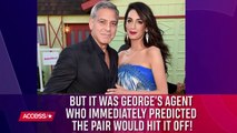 George Clooney Details How He First Met His Wife Amal Clooney _ Access