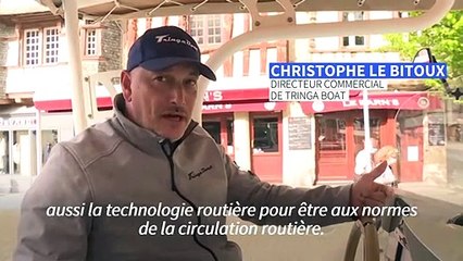 Tringa, le bateau qui roule, de la terre à la mer