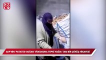 AKP'nin 'patates-soğan' videosuna tepki yağdI