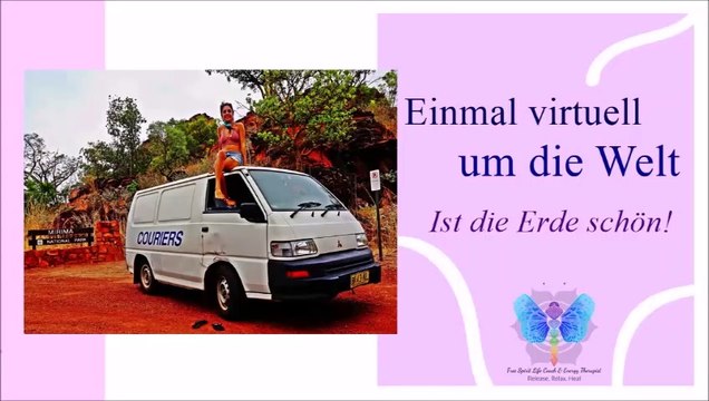 Einmal virtuell um die Welt. Ist die Erde nicht schön?!