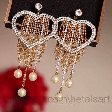 Getting Ready!!.. For Latest Fashion, Girls Diy Earrings Making Collection | Daily Wear & Party Wear