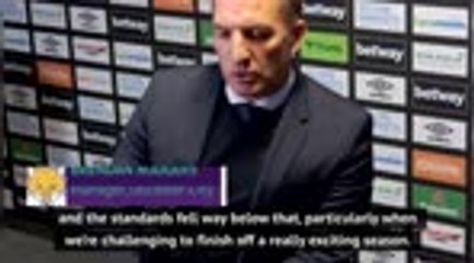 Rodgers confirms COVID breach ahead of Leicester's defeat at West Ham