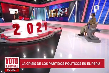 Iván García: "Crisis de los partidos es un protagonista de la situación en la que está el país"