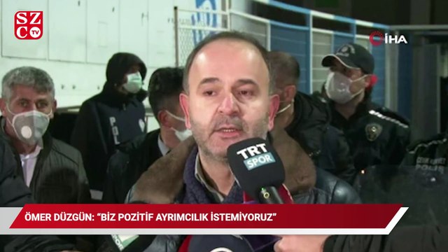 Başkan Ömer Düzgün: “Biz pozitif ayrımcılık istemiyoruz, yeter ki negatif işler yapılmasın”
