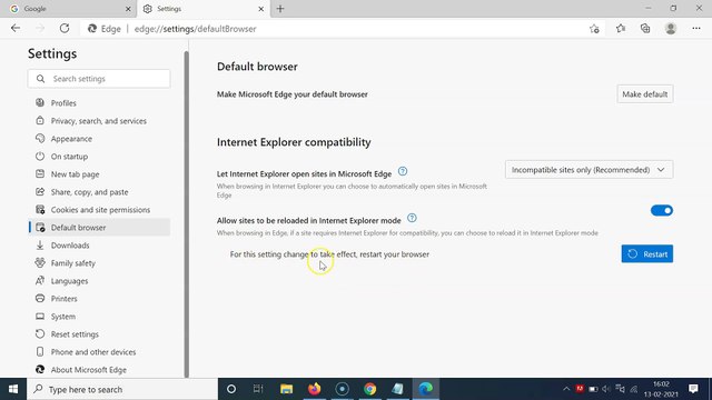 How to Enable Internet Explorer Mode in Edge Browser on Windows 10?