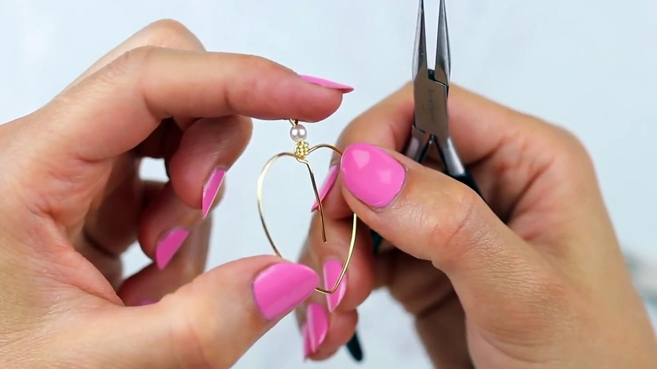 Cute Diy Earrings! How To Make Wire Jewelry Easily
