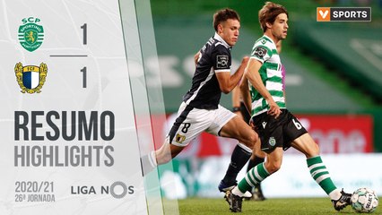 Highlights: Sporting 1-1 Famalicão (Liga 20/21 #26)