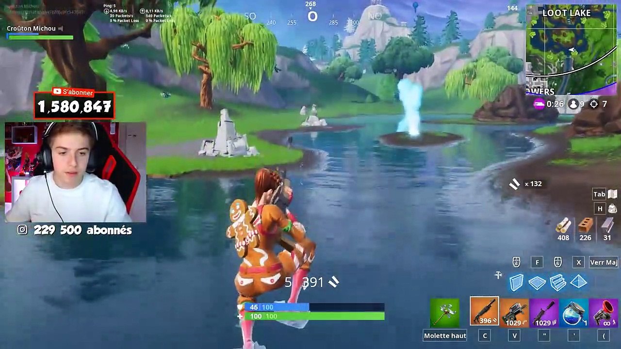 Incroyable Top 1 Nouveau Mode Patinoire Sur Fortnite Battle Royale !!!