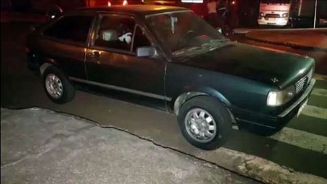 Mulher fica ferida em colisão entre carro e moto no Bairro Cataratas; Siate foi mobilizado