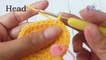 #147​  Diy Animal Amigurumi | How To Crochet A Duck Amigurumi (1/2)| Free Pattern | Amiguworld