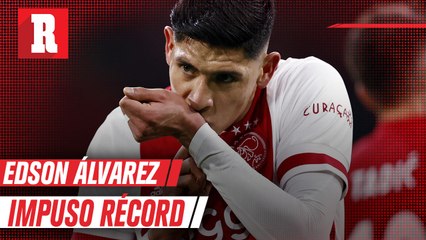 Edson Álvarez impuso récord de balones recuperados en la Eredivisie