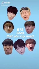 bts iconic lines armys must be knowing