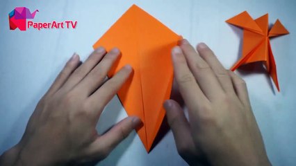 Origami Tiger - Paper Tiger Making - Origami Animals Tutorials - Paper Art Tv