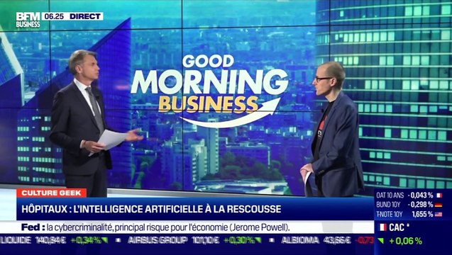 Culture Geek: L'intelligence artificielle à la rescousse des hôpitaux, par Anthony Morel - 12/04