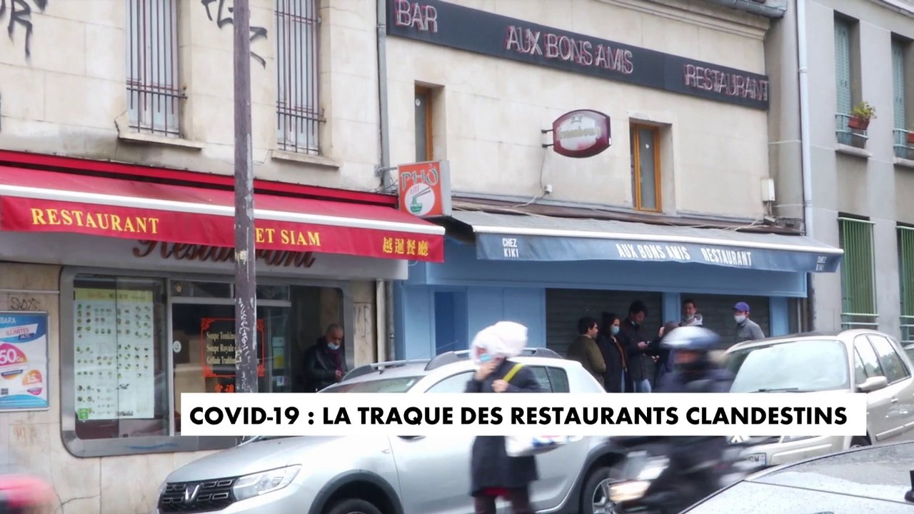 Covid-19 : la traque des restaurants clandestins