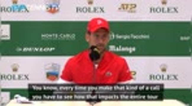 Djokovic has mixed thoughts on French Open rescheduling