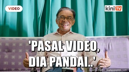 'Azmin kalau pasal video, pasal audio dia pandai' - Anwar