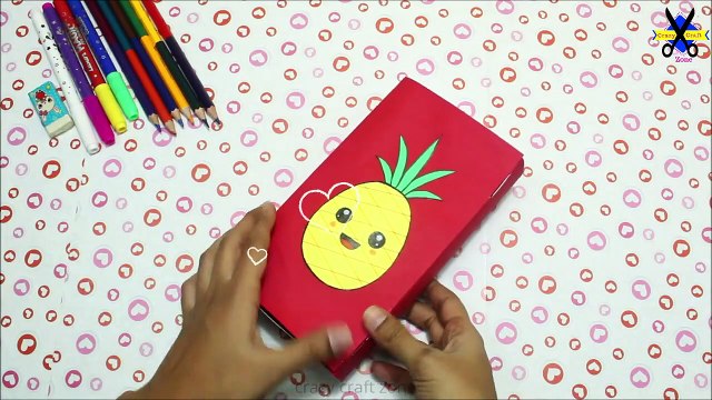How To Make A Paper Pencil Box | Easy Origami Box Tutorial | Diy Paper Pencil Case Idea