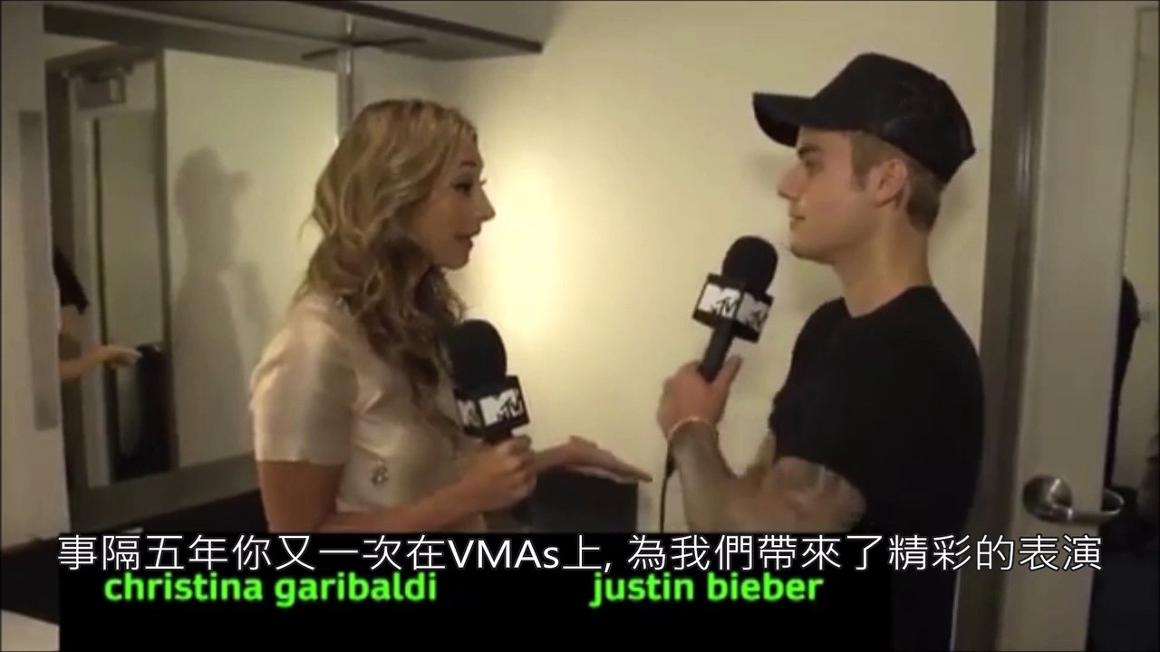 【字幕】Justin Bieber - VMA 2015 MTV Interview 2015.09