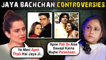 Jaya Bachchan On Big B - Rekha's Affair, Wanted To Slap SRK, Slammed By Kangana | All Controversies